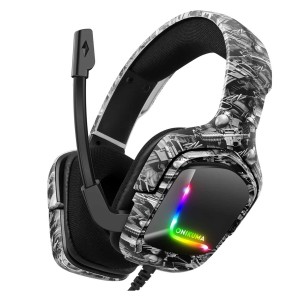 هدست گیمینگ با سیم اونیکوما مدل K20 RGB